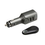 Auto si Moto - Electronice auto - Accesorii electronice auto - Incarcator auto si alarma cu senzor de miscare TECHNAXX TX-100, 110dB, 450mAh, negru - Infinity.ro