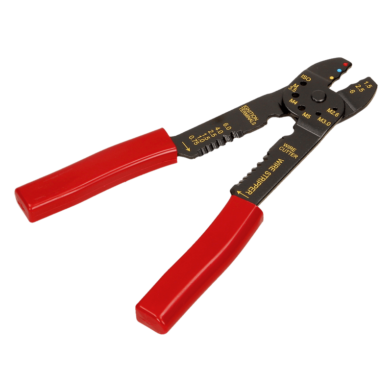 Casa si Gradina - Constructii - Scule de mana si unelte - Accesorii scule de mana - Set cleste dezizolat/taiat/sertizat cablu plus papuci izolatie ORNO OR-AE-13136, multicolor - Infinity.ro