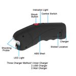 Sport si Outdoor - Sporturi de contact - Produse autoaparare - Electrosoc cu Lanterna MRG MCH23, Pentru Autoaparare, De Buzunar, Legal - Infinity.ro