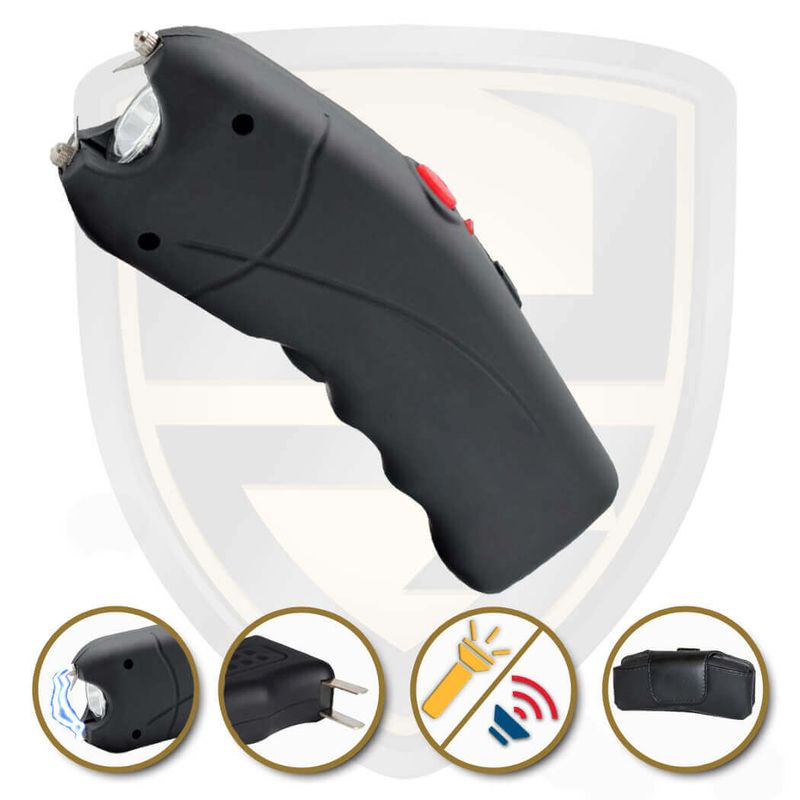 Sport si Outdoor - Sporturi de contact - Produse autoaparare - Electrosoc cu Lanterna MRG MCH23, Pentru Autoaparare, De Buzunar, Legal - Infinity.ro