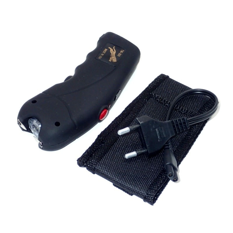 Sport si Outdoor - Sporturi de contact - Produse autoaparare - Electrosoc cu Lanterna MRG MCH23, Pentru Autoaparare, De Buzunar, Legal - Infinity.ro
