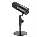 TV, Audio-Video si Foto - Audio profesionale - Stative - Stand Profesional pentru microfon de birou, CR-G® SP1, Telescopic, Baza stabila, Otel, Abs, Inaltime 21 cm, Negru - Infinity.ro
