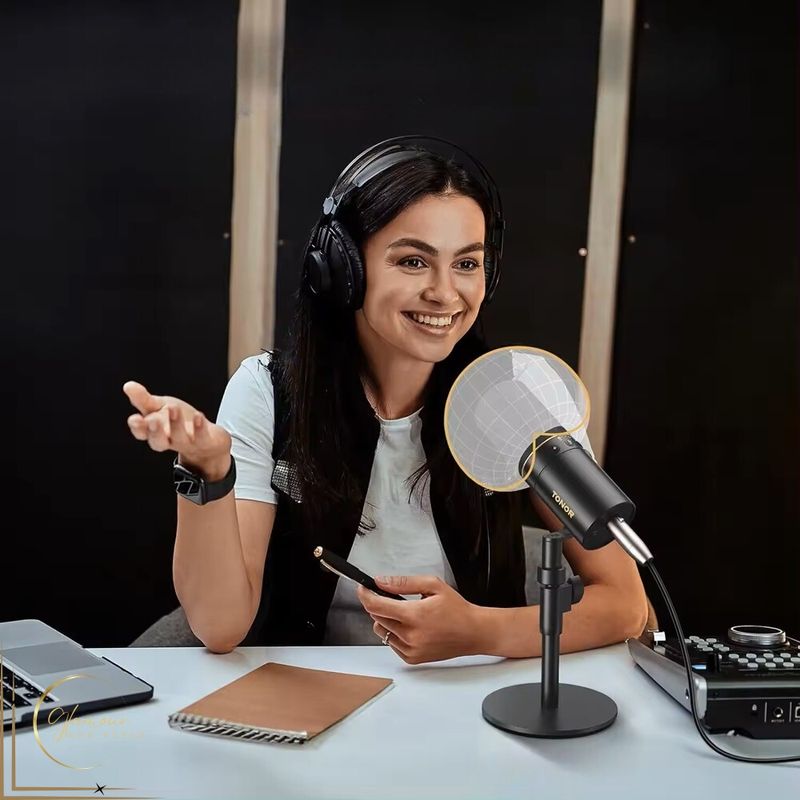 TV, Audio-Video si Foto - Audio profesionale - Stative - Stand Profesional pentru microfon de birou, CR-G® SP1, Telescopic, Baza stabila, Otel, Abs, Inaltime 21 cm, Negru - Infinity.ro