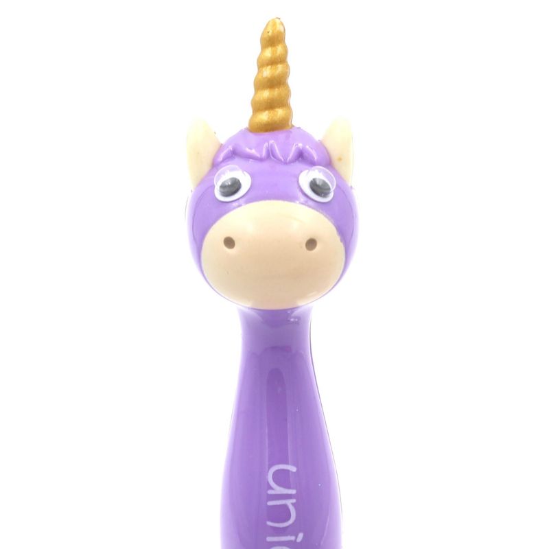 Carti si Birotica - Birotica - Instrumente de scris - Pixuri si stilouri - Pix funny unicorn mov colectia animalute - Infinity.ro