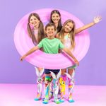 Fashion, accesorii si bijuterii - Copii - Lenjerie si pijamale copii - Sosete si dresuri copii - Sosete lungi colorate Madmia pentru baieti Bugs Bunny si Taz 3-5 ani - Infinity.ro