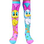 Fashion, accesorii si bijuterii - Copii - Lenjerie si pijamale copii - Sosete si dresuri copii - Sosete lungi colorate Madmia pentru fete Fluffy duck 6-99 ani - Infinity.ro