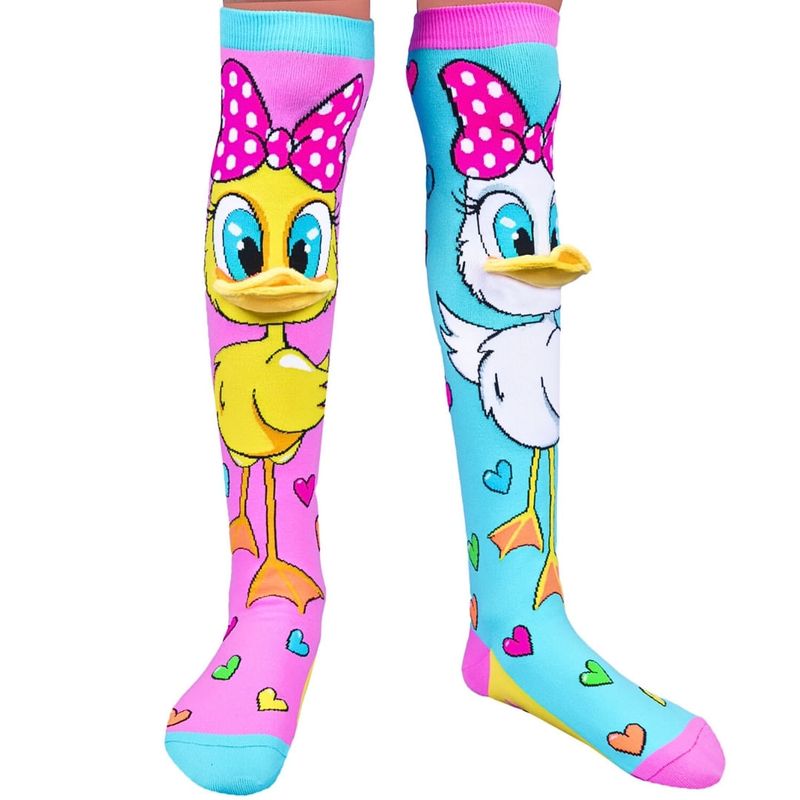 Fashion, accesorii si bijuterii - Copii - Lenjerie si pijamale copii - Sosete si dresuri copii - Sosete lungi colorate Madmia pentru fete Fluffy duck 6-99 ani - Infinity.ro