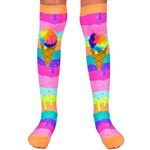 Fashion, accesorii si bijuterii - Copii - Lenjerie si pijamale copii - Sosete si dresuri copii - Sosete lungi colorate Madmia pentru fete Ice-cream toddler 3-5 ani - Infinity.ro
