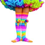 Fashion, accesorii si bijuterii - Copii - Lenjerie si pijamale copii - Sosete si dresuri copii - Sosete lungi colorate Madmia pentru fete Ice-cream toddler 3-5 ani - Infinity.ro