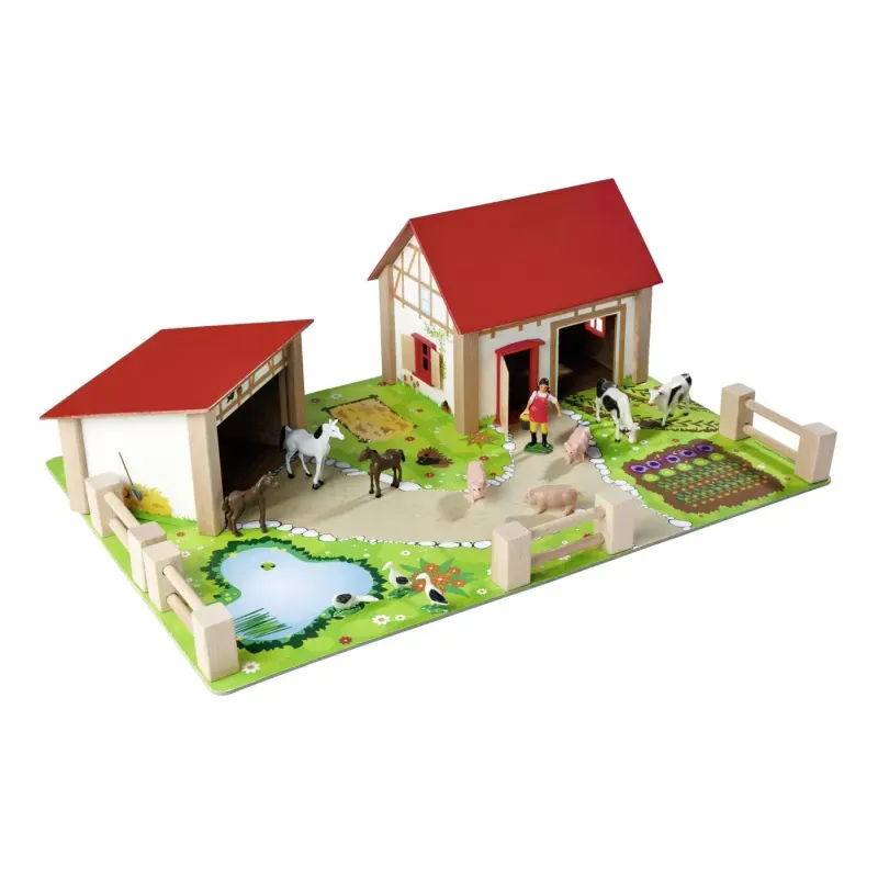 Jucarii, Copii si Bebe - Jucarii si jocuri - Jucarii & jocuri educative - Jucarii interactive - Ferma cu figurine si accesorii de jucarie - Infinity.ro