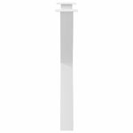 Casa si Gradina - Mobilier - Feronerie si accesorii mobila - Picioare pentru masa in forma de X, 2 buc alb 70x(72-73) cm otel, mărime 70x(72-73) cm (80 mm) - Infinity.ro