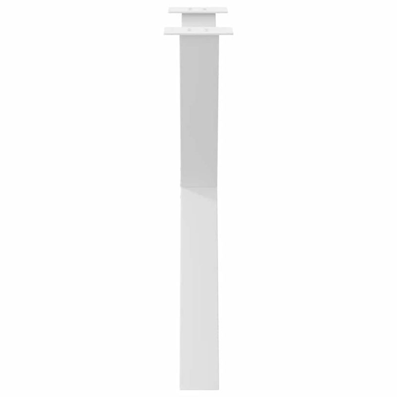 Casa si Gradina - Mobilier - Feronerie si accesorii mobila - Picioare pentru masa in forma de X, 2 buc alb 70x(72-73) cm otel, mărime 70x(72-73) cm (80 mm) - Infinity.ro