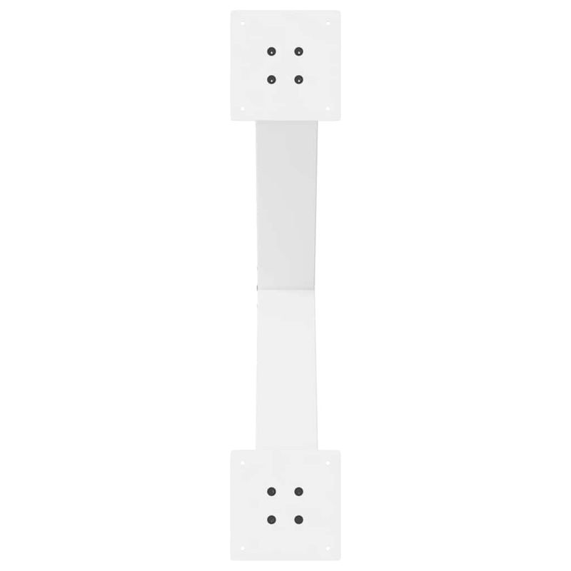 Casa si Gradina - Mobilier - Feronerie si accesorii mobila - Picioare pentru masa in forma de X, 2 buc alb 70x(72-73) cm otel, mărime 70x(72-73) cm (80 mm) - Infinity.ro