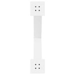 Casa si Gradina - Mobilier - Feronerie si accesorii mobila - Picioare de masa in forma de X 3 buc alb 70x(72-73) cm otel - Infinity.ro