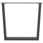 Casa si Gradina - Mobilier - Feronerie si accesorii mobila - Picioare pentru masa in forma de V 2 buc Antracit Otel - Infinity.ro