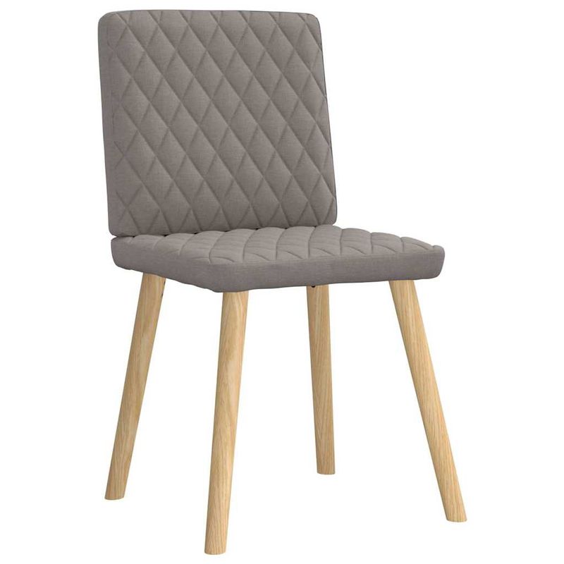 Casa si Gradina - Mobilier - Scaune si fotolii - Scaune - Scaune de sufragerie, 6 buc., gri taupe, material textil - Infinity.ro