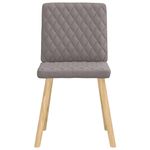 Casa si Gradina - Mobilier - Scaune si fotolii - Scaune - Scaune de sufragerie, 6 buc., gri taupe, material textil - Infinity.ro
