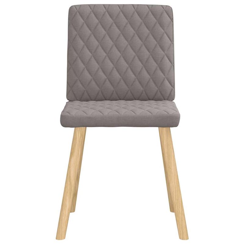 Casa si Gradina - Mobilier - Scaune si fotolii - Scaune - Scaune de sufragerie, 6 buc., gri taupe, material textil - Infinity.ro