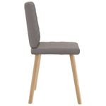 Casa si Gradina - Mobilier - Scaune si fotolii - Scaune - Scaune de sufragerie, 6 buc., gri taupe, material textil - Infinity.ro
