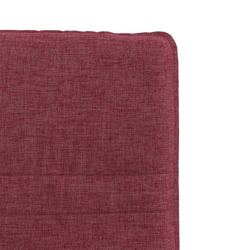 Casa si Gradina - Mobilier - Scaune si fotolii - Scaune - Scaune de bucatarie, 4 buc., rosu vin, material  textil - Infinity.ro