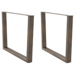 Casa si Gradina - Mobilier - Feronerie si accesorii mobila - Picioare pentru masa in forma de V 2 buc Otel natural Otel - Infinity.ro