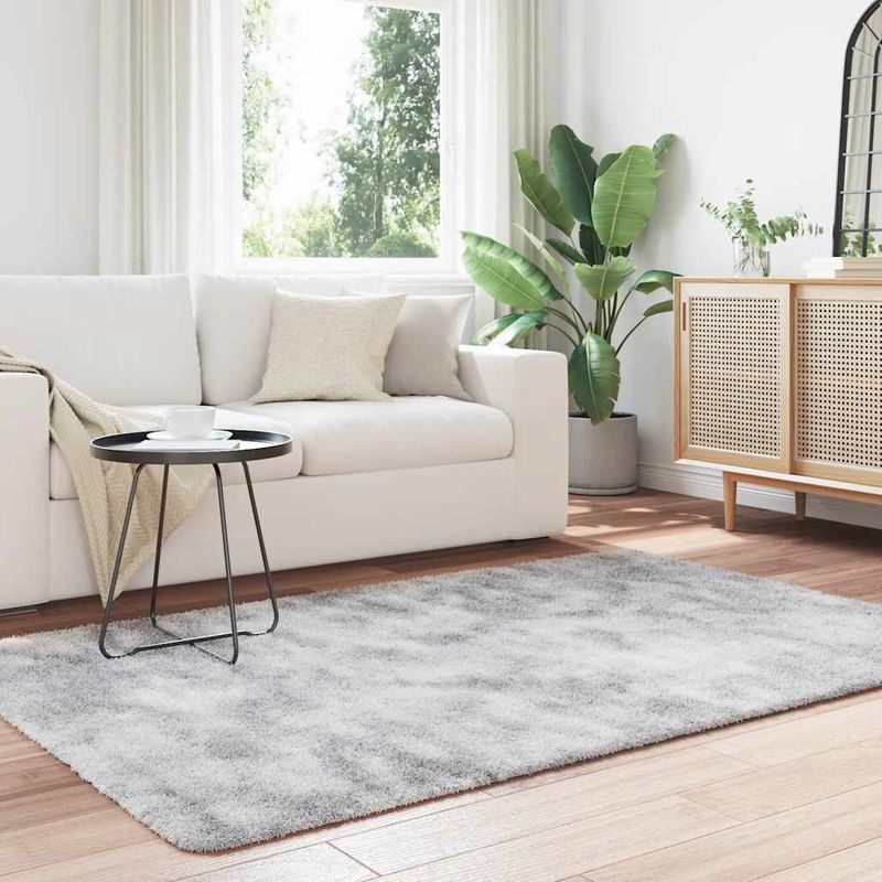 Casa si Gradina - Textile si covoare - Covoare - Covoare casa - Covor shaggy cu pom inalt, NAVARRA, gri deschis, 130x200 cm - Infinity.ro