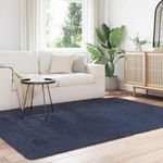 Casa si Gradina - Textile si covoare - Covoare - Covoare casa - Covor shaggy cu pom inalt, NAVARRA, bleumarin, 160x230 cm - Infinity.ro