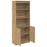 Casa si Gradina - Mobilier - Dulapuri si sifoniere - Dulapuri - Dulap din Stejar Artizanal 70x35x180 cm Lemn prelucrat - Infinity.ro