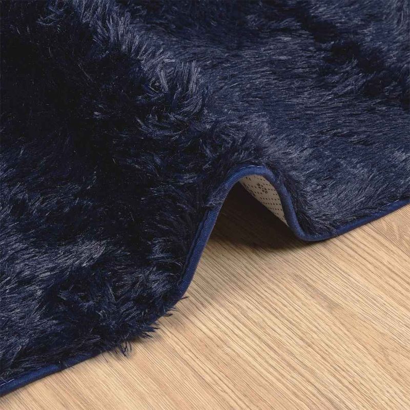 Casa si Gradina - Textile si covoare - Covoare - Covoare casa - Covor shaggy cu pom inalt, NAVARRA, bleumarin, 160x230 cm - Infinity.ro