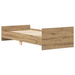 Casa si Gradina - Mobilier - Paturi si accesorii - Paturi - Cadru de pat fara saltea Stejar Artisan 90x200cm Lemn prelucrat - Infinity.ro