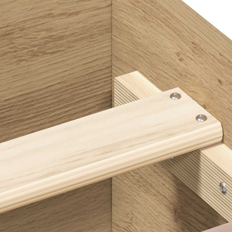Casa si Gradina - Mobilier - Paturi si accesorii - Paturi - Cadru de pat fara saltea Stejar Artisan 90x200cm Lemn prelucrat - Infinity.ro