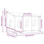 Petshop - Accesorii petshop - Culcusuri si custi - Custi interior si exterior - Cutie de pui cu 3 compartimente metal verde masline - Infinity.ro