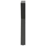 Casa si Gradina - Mobilier - Feronerie si accesorii mobila - Picioare pentru masa 2 buc Antracit 60x(72-73,3) cm Otel - Infinity.ro