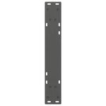 Casa si Gradina - Mobilier - Feronerie si accesorii mobila - Picioare pentru masa 2 buc Antracit 60x(72-73,3) cm Otel - Infinity.ro