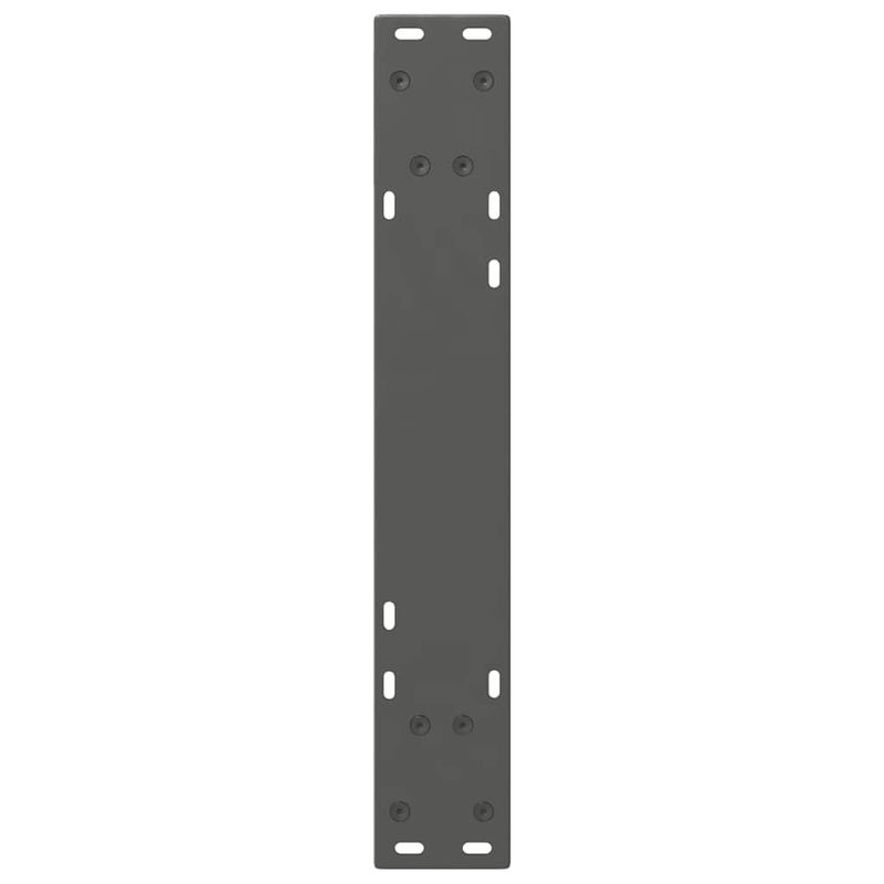Casa si Gradina - Mobilier - Feronerie si accesorii mobila - Picioare pentru masa 2 buc Antracit 60x(72-73,3) cm Otel - Infinity.ro