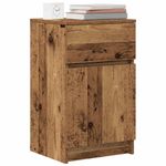 Casa si Gradina - Mobilier - Comode si corpuri - Noptiere - Noptiera din lemn vechi 39x35x65 cm lemn prelucrat - Infinity.ro