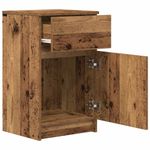 Casa si Gradina - Mobilier - Comode si corpuri - Noptiere - Noptiera din lemn vechi 39x35x65 cm lemn prelucrat - Infinity.ro