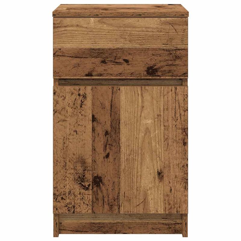 Casa si Gradina - Mobilier - Comode si corpuri - Noptiere - Noptiera din lemn vechi 39x35x65 cm lemn prelucrat - Infinity.ro