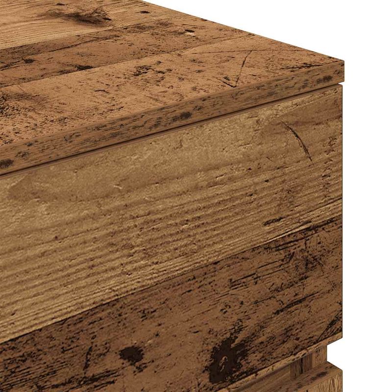 Casa si Gradina - Mobilier - Comode si corpuri - Noptiere - Noptiera din lemn vechi 39x35x65 cm lemn prelucrat - Infinity.ro
