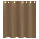 Casa si Gradina - Textile si covoare - Perdele si draperii - Perdele - Perdele Voile cu Oeje 2 buc Maro Deschis, mărime 140x140 cm - Infinity.ro