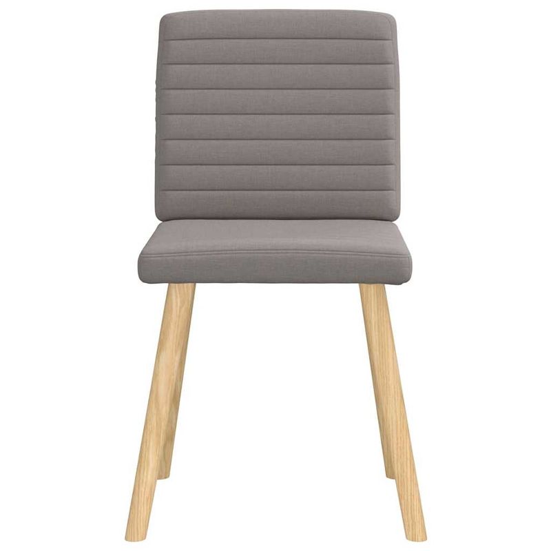 Casa si Gradina - Mobilier - Scaune si fotolii - Scaune - Scaune de sufragerie, 4 buc., gri taupe, material textil - Infinity.ro