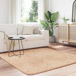 Casa si Gradina - Textile si covoare - Covoare - Covoare casa - Covor shaggy cu pom inalt, NAVARRA, bej, 160x160 cm, poliester, formă pătrat - Infinity.ro