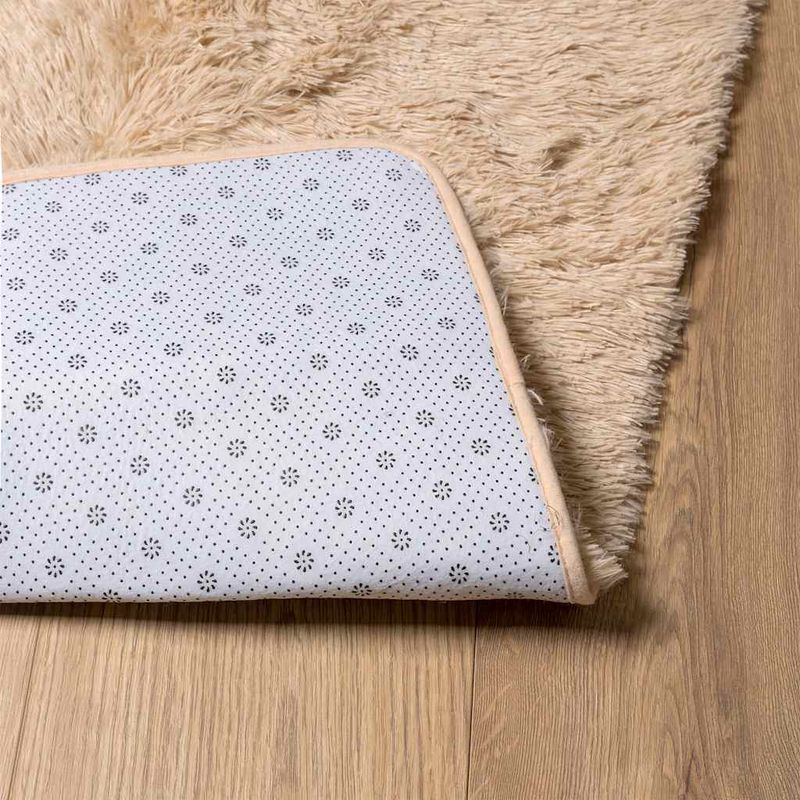 Casa si Gradina - Textile si covoare - Covoare - Covoare casa - Covor shaggy cu pom inalt, NAVARRA, bej, 160x160 cm, poliester, formă pătrat - Infinity.ro