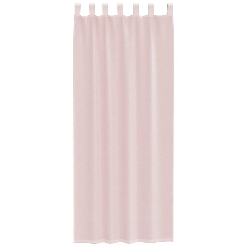 Casa si Gradina - Textile si covoare - Perdele si draperii - Perdele - Perdele Voile cu buzunare pentru bare 2 buc Roz deschis - Infinity.ro