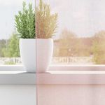 Casa si Gradina - Textile si covoare - Perdele si draperii - Perdele - Perdele voal cu bucle 2 buc Roz deschis 140x260 cm - Infinity.ro