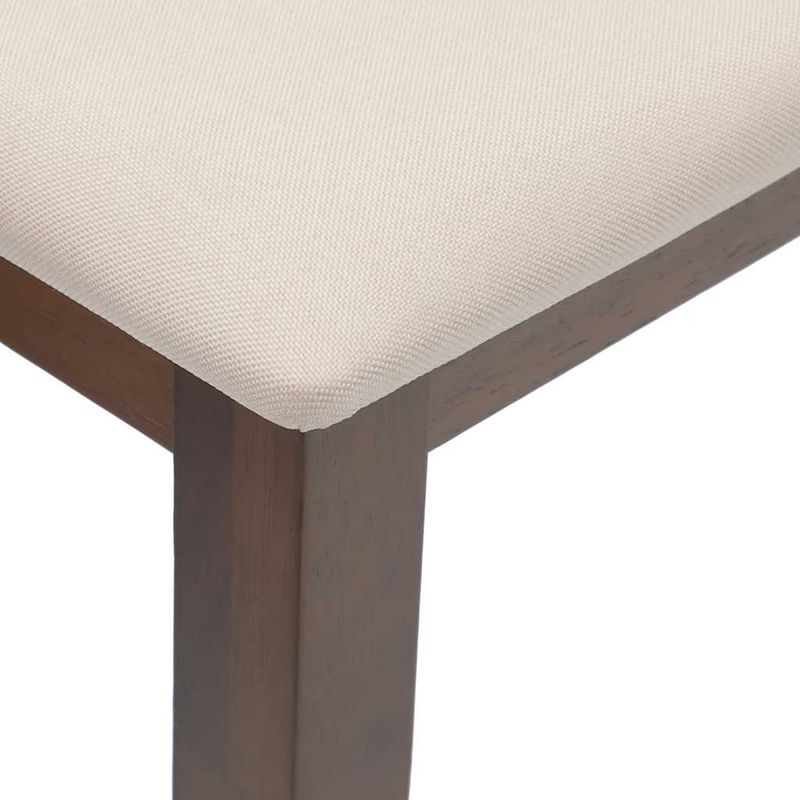 Casa si Gradina - Mobilier - Canapele si coltare - Banchete - Banca 90 cm maro din lemn masiv cauciuc, maro și deschis - Infinity.ro