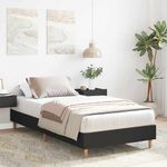 Casa si Gradina - Mobilier - Paturi si accesorii - Paturi - Cadru de pat fara saltea, negru, 90x200 cm, lemn prelucrat - Infinity.ro