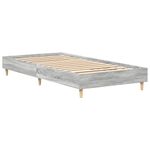 Casa si Gradina - Mobilier - Paturi si accesorii - Paturi - Cadru de pat fara saltea Gri Sonoma 90x190 cm Lemn prelucrat - Infinity.ro