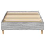 Casa si Gradina - Mobilier - Paturi si accesorii - Paturi - Cadru de pat fara saltea Gri Sonoma 90x190 cm Lemn prelucrat - Infinity.ro