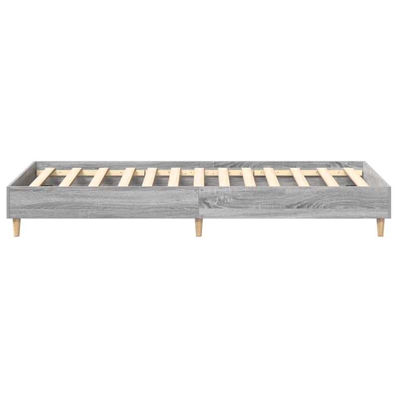 Casa si Gradina - Mobilier - Paturi si accesorii - Paturi - Cadru de pat fara saltea Gri Sonoma 90x190 cm Lemn prelucrat - Infinity.ro